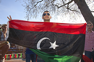 Libyan Rebel Supporters